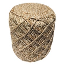 Cape Jute Pouffe
